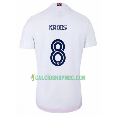 Real Madrid Toni Kroos 8 Maglia Prima 2020/2021 Manica Corta